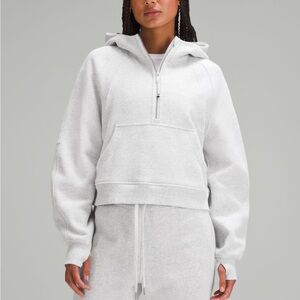 Lululemon Scuba Oversized Half Zip Up Hoodie